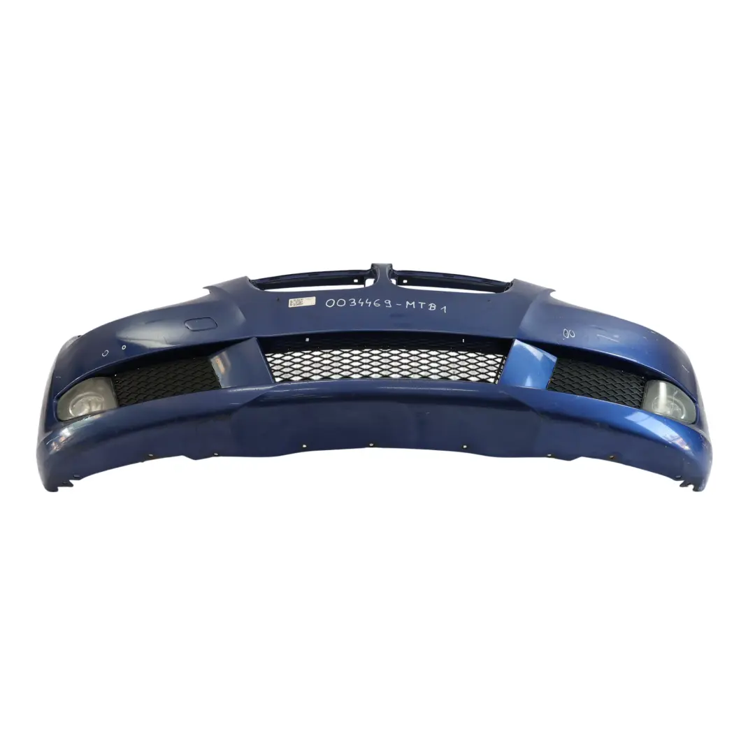 Front Bumper Trim Panel Montegoblau Montego Blue Metallic - A51 to BMW E92 E93 with Part number 0034469 BMW E92 E93 Front Bumper Trim Panel Montegoblau Montego Blue Metallic - A51 - SKU 0034469-MTB1 - Part number 0034469