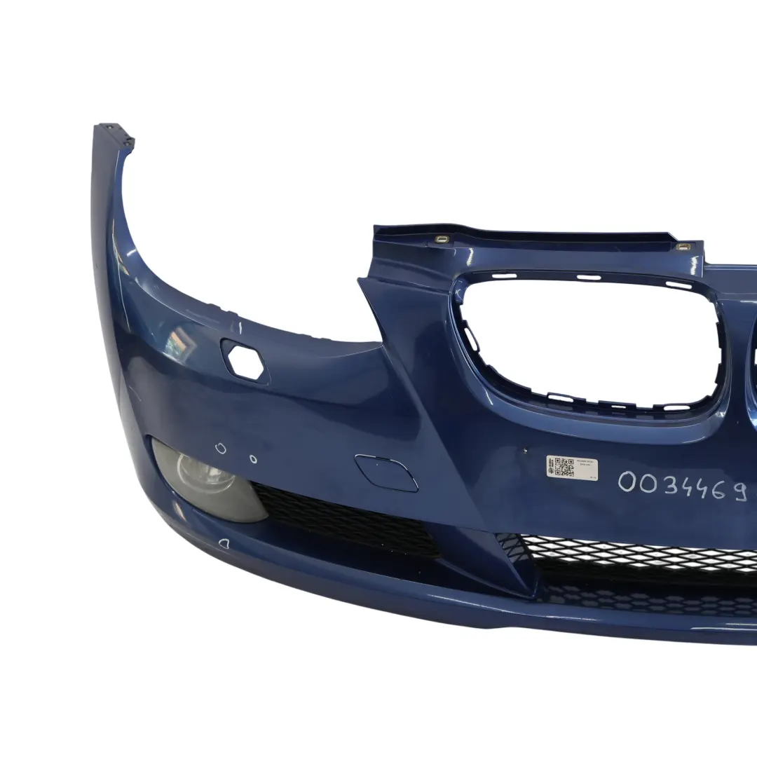 Front Bumper Trim Panel Montegoblau Montego Blue Metallic - A51 to BMW E92 E93 with Part number 0034469 BMW E92 E93 Front Bumper Trim Panel Montegoblau Montego Blue Metallic - A51 - SKU 0034469-MTB1 - Part number 0034469
