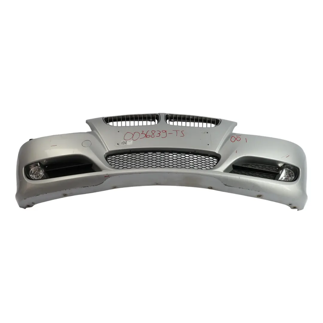 BMW E90 LCI Front Bumper Trim Panel Complete Titansilber Metallic - 354 - SKU 0036839-TS - Part number 0036839