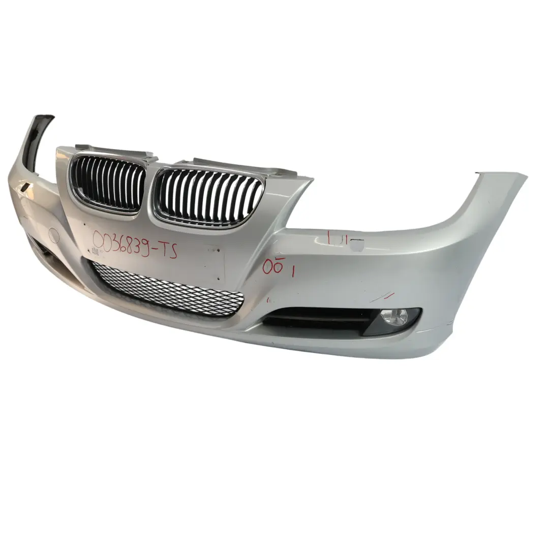 BMW E90 LCI Front Bumper Trim Panel Complete Titansilber Metallic - 354 - SKU 0036839-TS - Part number 0036839