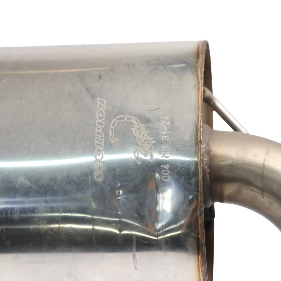 Exhausts Rear Muffler Box Silencer A180 004 MB 31-24 to Mercedes W176 Scorpion with Part number 004MB31-24 Mercedes W176 Scorpion Exhausts Rear Muffler Box Silencer A180 004 MB 31-24 - SKU 004MB31-24 - Part number 004MB31-24