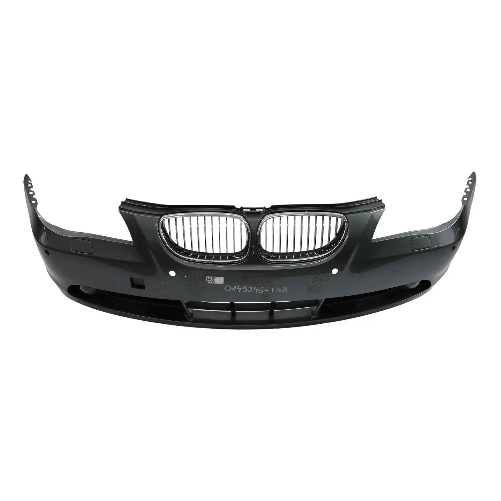 BMW E60 E61 Przedni Zderzak Titangrau Titan Grey II Metalik - A36