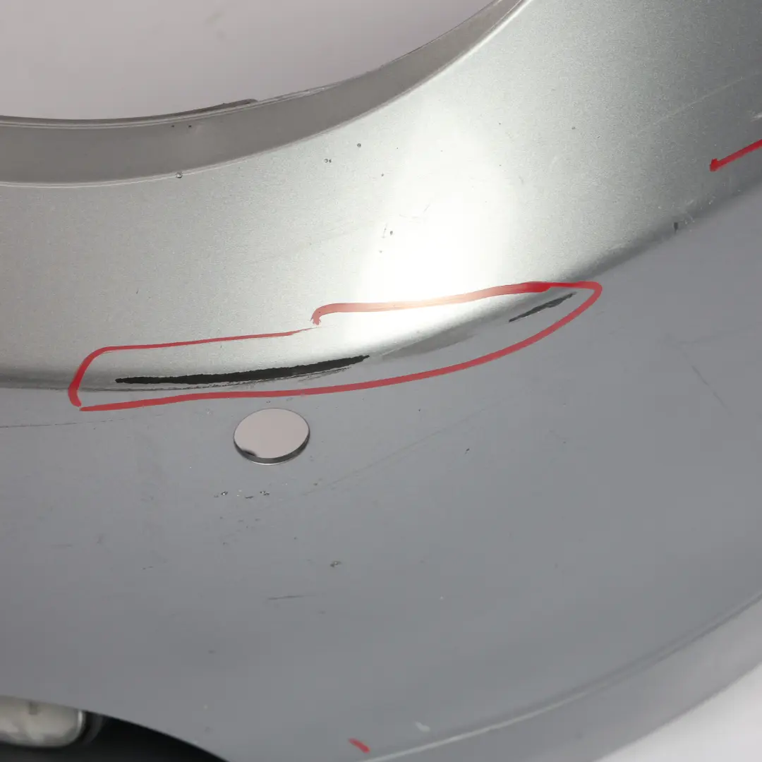 BMW E60 E61 Zderzak Przedni Silbergrau Srebrny Szary Metalik - A08 - SKU 0149246-SBG - Numer Części 0149246