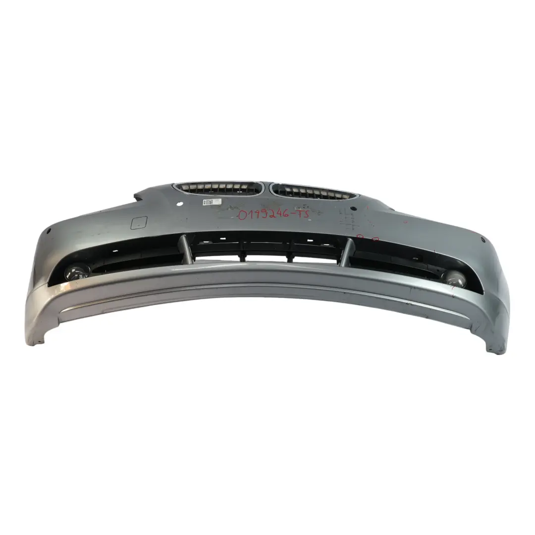 BMW E60 E61 Front Bumper Trim Panel Silbergrau Grey Metallic - A08 - SKU 0149246-SBG - Part number 0149246