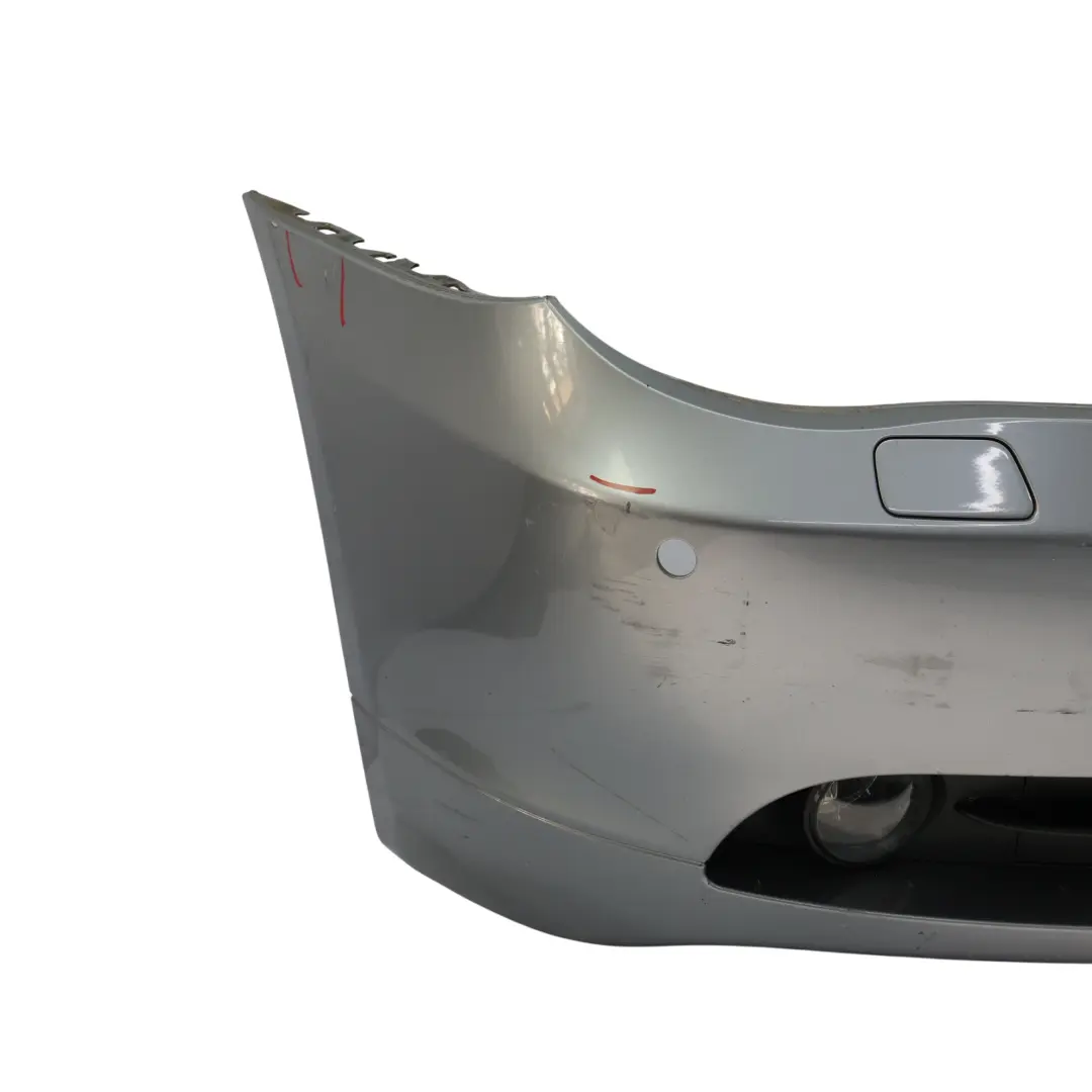 BMW E60 E61 Zderzak Przedni Silbergrau Srebrny Szary Metalik - A08 - SKU 0149246-SBG - Numer Części 0149246