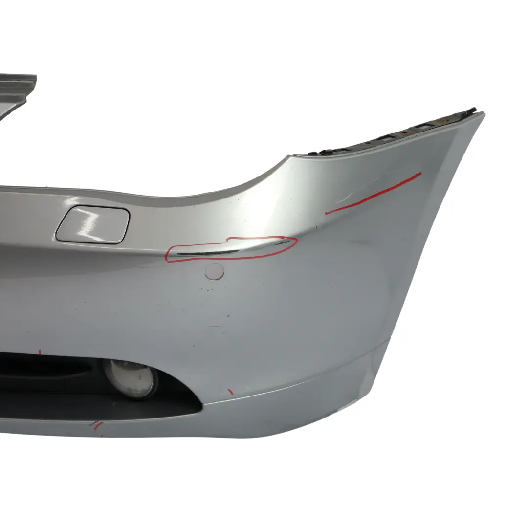 Front Bumper Trim Panel Silbergrau Grey Metallic - A08 to BMW E60 E61 with Part number 0149246 BMW E60 E61 Front Bumper Trim Panel Silbergrau Grey Metallic - A08 - SKU 0149246-SBG - Part number 0149246