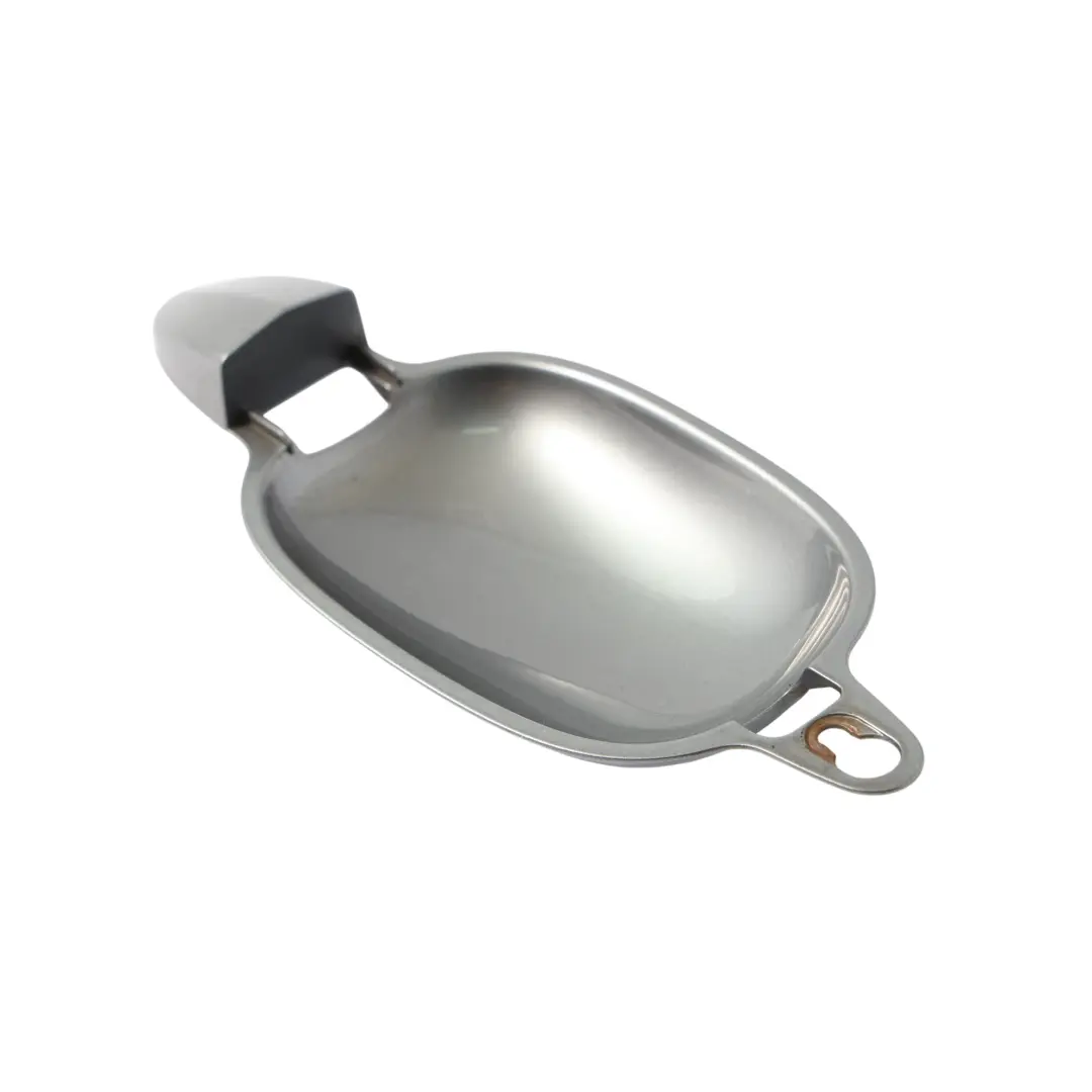 Grab Plate Recess Handle Rear Right O/S Spacegrau Metallic - A52 to BMW E60 E61 with Part number 0154343 BMW E60 E61 Grab Plate Recess Handle Rear Right O/S Spacegrau Metallic - A52 - SKU 0154343-SCG - Part number 0154343