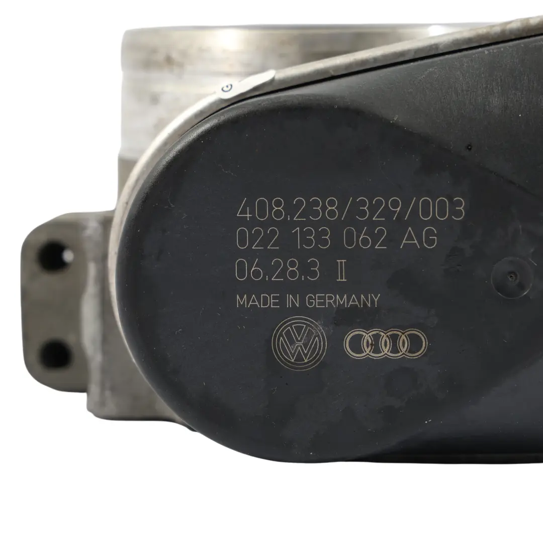 Drossel Klappen Gehäuse Ventil Lufteinlass für Audi TT 8J 3.2 V6 mit Teilenummer 022133062AG Audi TT 8J 3.2 V6 Drossel Klappen Gehäuse Ventil Lufteinlass - SKU 022133062AG - Teilenummer 022133062AG
