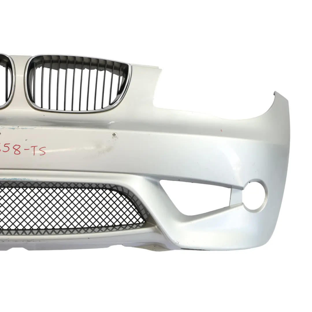 Front Bumper M Sport Aerokit Trim Panel Titansilber Silver - 354 to BMW E81 E87 with Part number 0306658 BMW E81 E87 Front Bumper M Sport Aerokit Trim Panel Titansilber Silver - 354 - SKU 0306658-TS - Part number 0306658