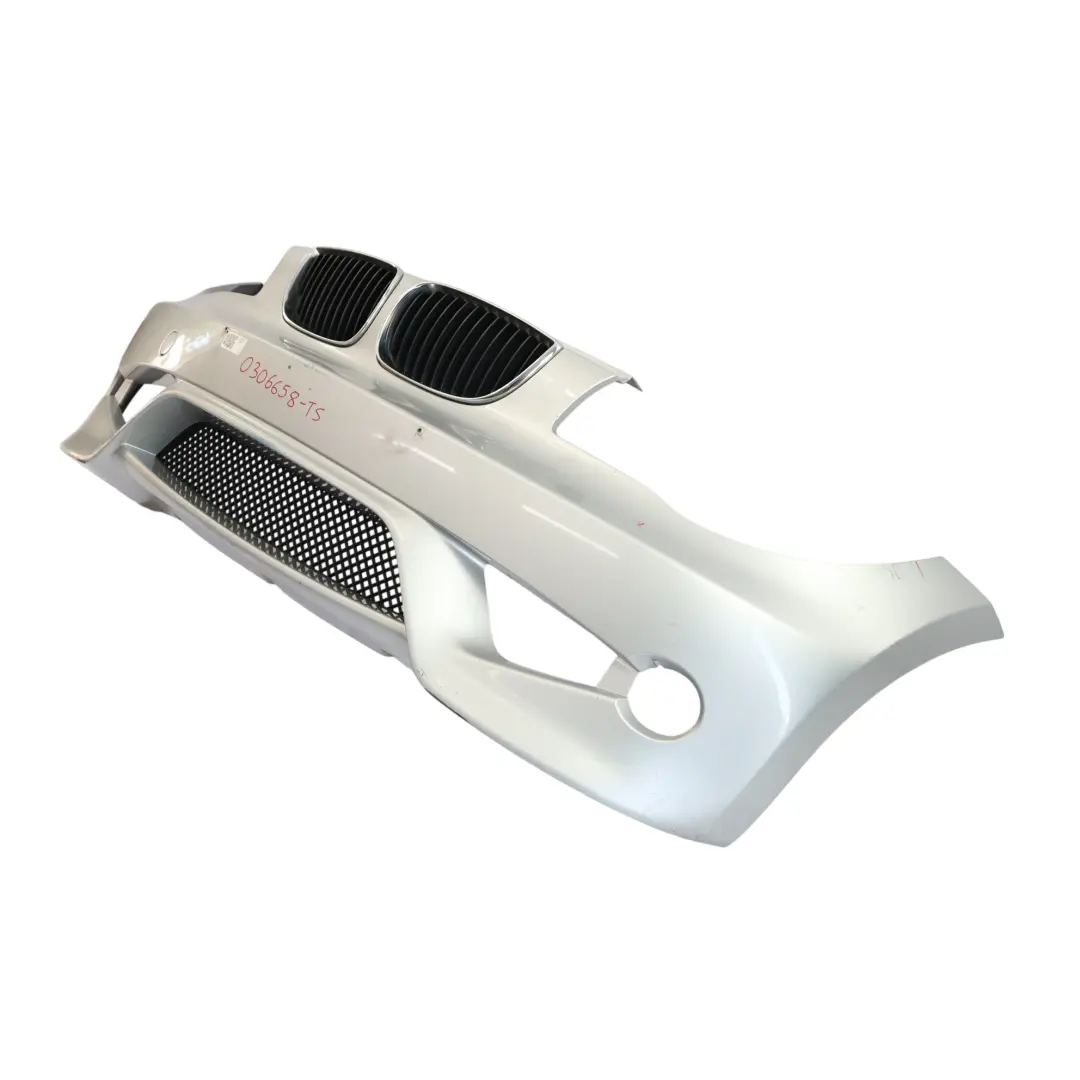 BMW E81 E87 Zderzak Przedni M-Pakiet Aerokit Titansilber Srebrny - 354 - SKU 0306658-TS - Numer Części 0306658