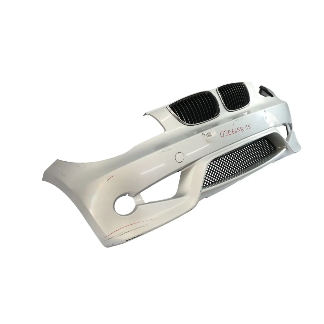 BMW E81 E87 Zderzak Przedni M-Pakiet Aerokit Titansilber Srebrny - 354 - SKU 0306658-TS - Numer Części 0306658