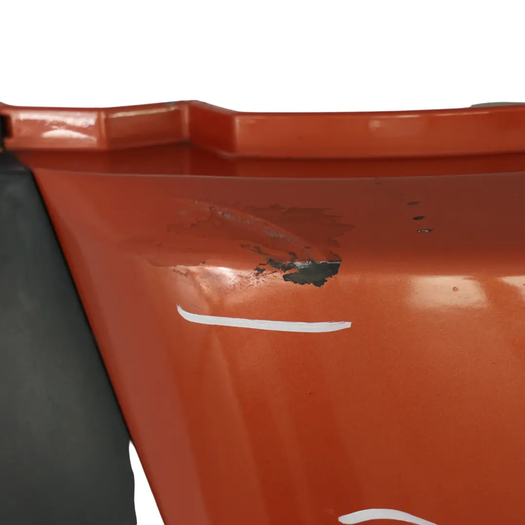 Front Bumper Panel Covering Hot Orange Metallic - A26 to Mini R50 R52 with Part number 0308998 Mini R50 R52 Front Bumper Panel Covering Hot Orange Metallic - A26 - SKU 0308998-HOT - Part number 0308998
