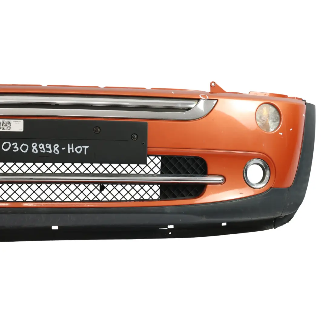 Zderzak Przedni Hot Orange Pomarańczowy Metalik - A26 do Mini R50 R52 o numerze 0308998 Mini R50 R52 Zderzak Przedni Hot Orange Pomarańczowy Metalik - A26 - SKU 0308998-HOT - Numer Części 0308998