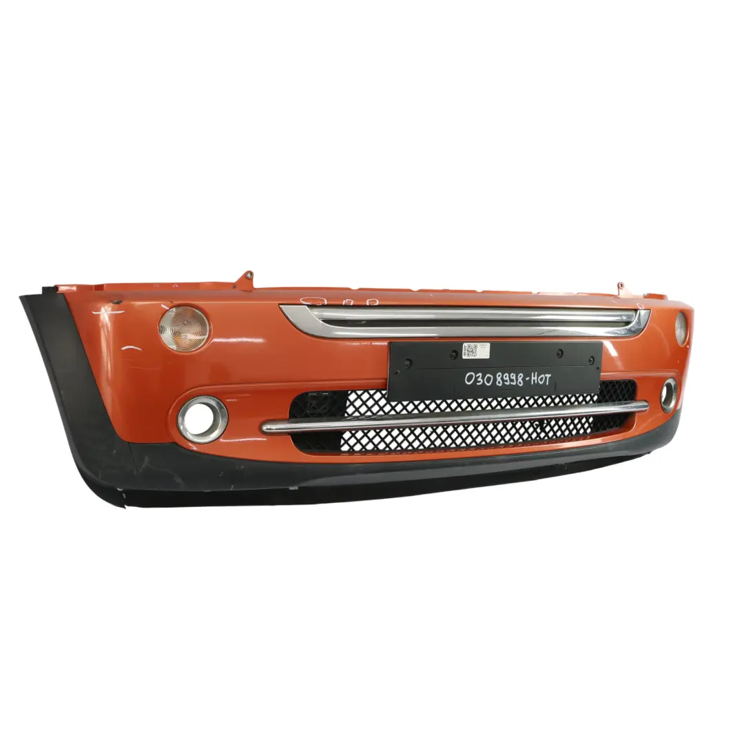 Front Bumper Panel Covering Hot Orange Metallic - A26 to Mini R50 R52 with Part number 0308998 Mini R50 R52 Front Bumper Panel Covering Hot Orange Metallic - A26 - SKU 0308998-HOT - Part number 0308998