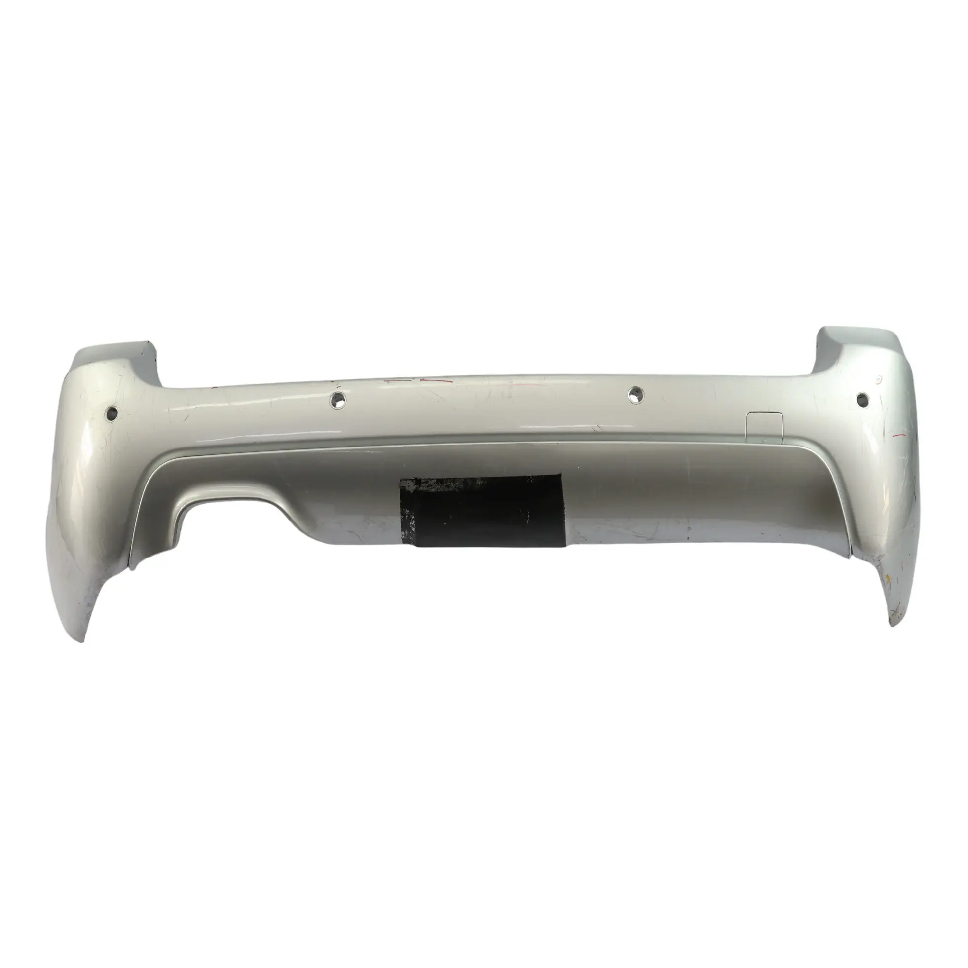 BMW E61 Rear Bumper Panel Touring M Sport PDC Titansilber Silver Metallic - 354