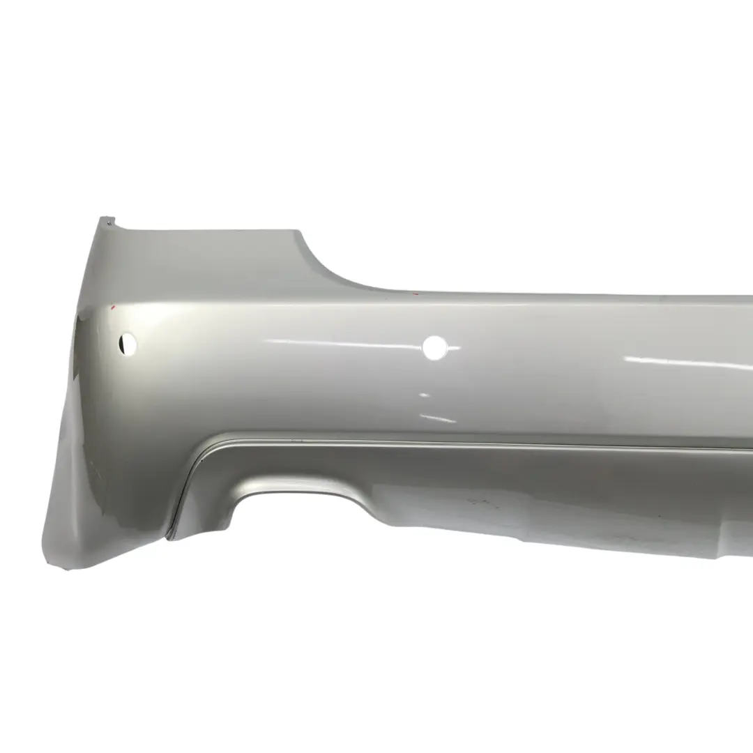 Bumper M Sport Panel PDC Titansilber Titan Silver Metallic - 354 to BMW E60 Rear with Part number 0394707 BMW E60 Rear Bumper M Sport Panel PDC Titansilber Titan Silver Metallic - 354 - SKU 0394707-TS - Part number 0394707