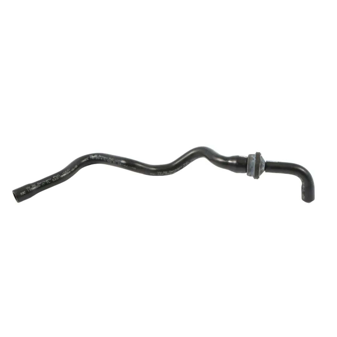 Audi A3 8P 1.4 TFSI Breather Vacuum Hose Line Tube Pipe - SKU 03C103558M - Part number 03C103558M