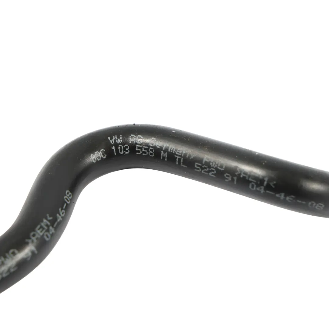 Audi A3 8P 1.4 TFSI Breather Vacuum Hose Line Tube Pipe - SKU 03C103558M - Part number 03C103558M