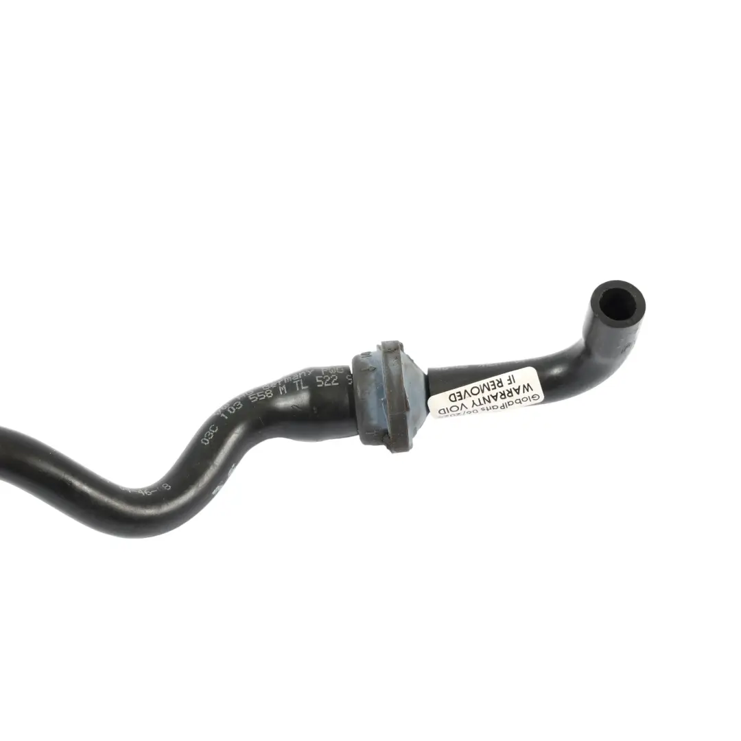 Entlüfter Unterdruckschlauch Leitung Rohr für Audi A3 8P 1.4 TFSI mit Teilenummer 03C103558M Audi A3 8P 1.4 TFSI Entlüfter Unterdruckschlauch Leitung Rohr - SKU 03C103558M - Teilenummer 03C103558M