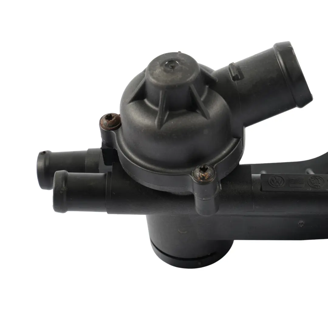 Volkswagen VW Polo 5 6R Wasser Kühlmittel Thermostat Gehäuse - SKU 03C121111B-1 - Teilenummer 03C121111B