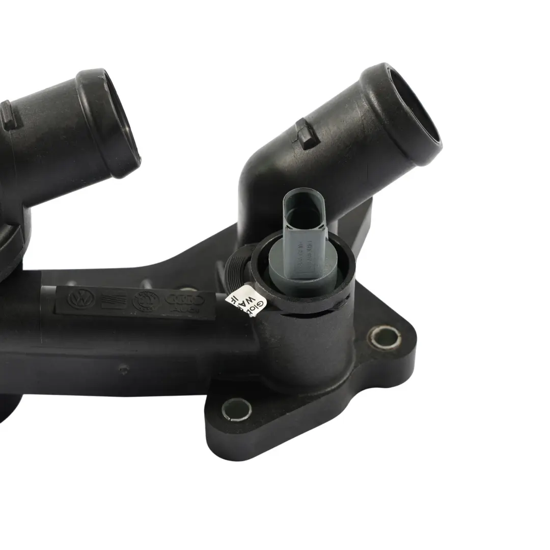 VW Polo 5 6R Boîtier De Thermostat De Liquide De Refroidissement - SKU 03C121111B-1 - Numéro de pièce 03C121111B