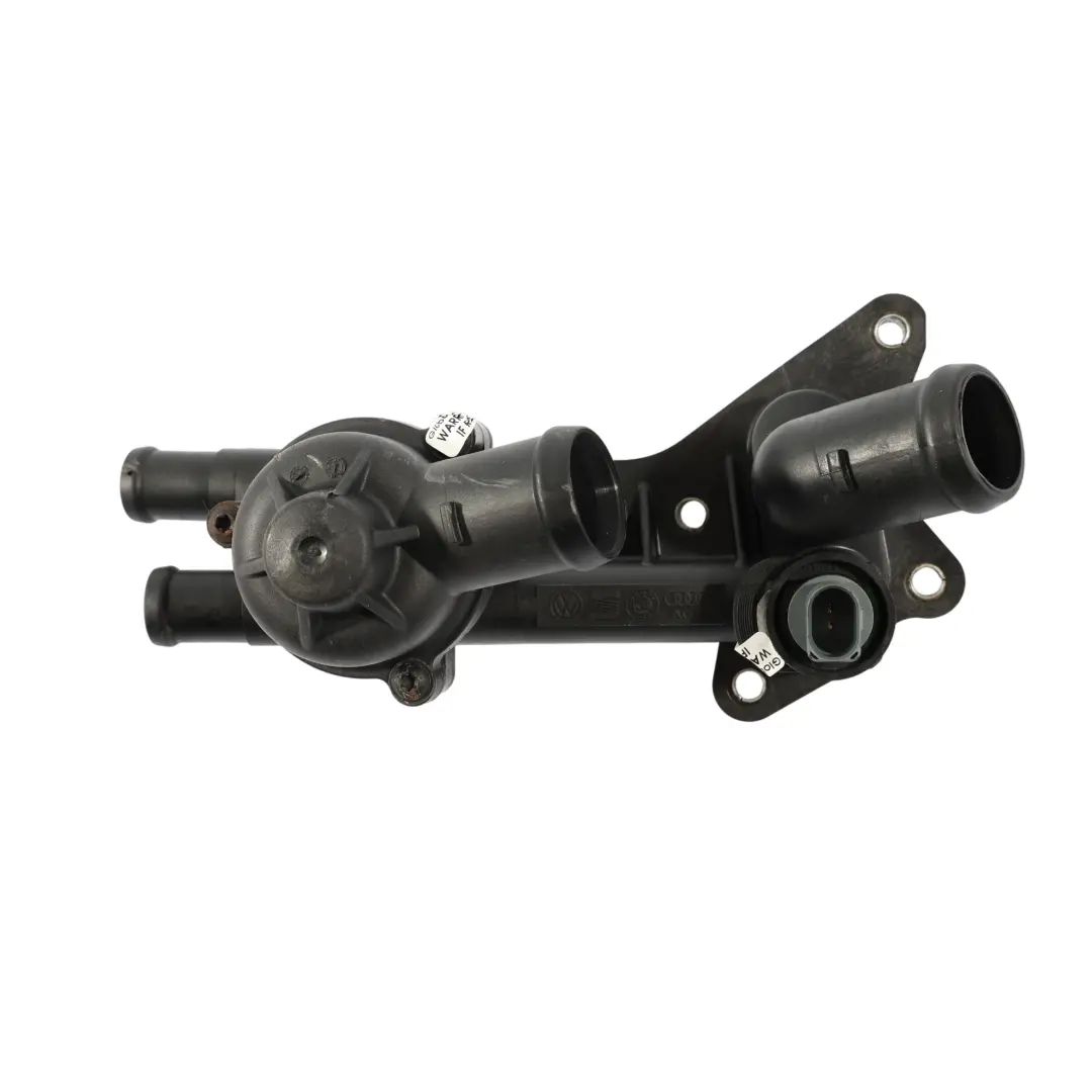 VW Polo 5 6R Boîtier De Thermostat De Liquide De Refroidissement - SKU 03C121111B-1 - Numéro de pièce 03C121111B