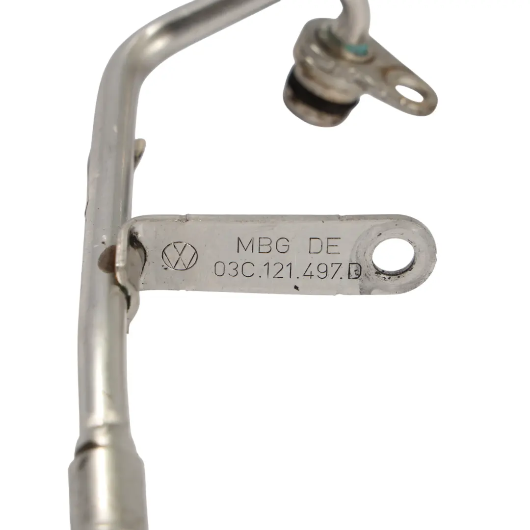 Tubo Agua Manguera Refrigeración Motor Manguera para Audi A3 8P con número de pieza 03C121497D Audi A3 8P Tubo Agua Manguera Refrigeración Motor Manguera - SKU 03C121497D - Número de pieza 03C121497D