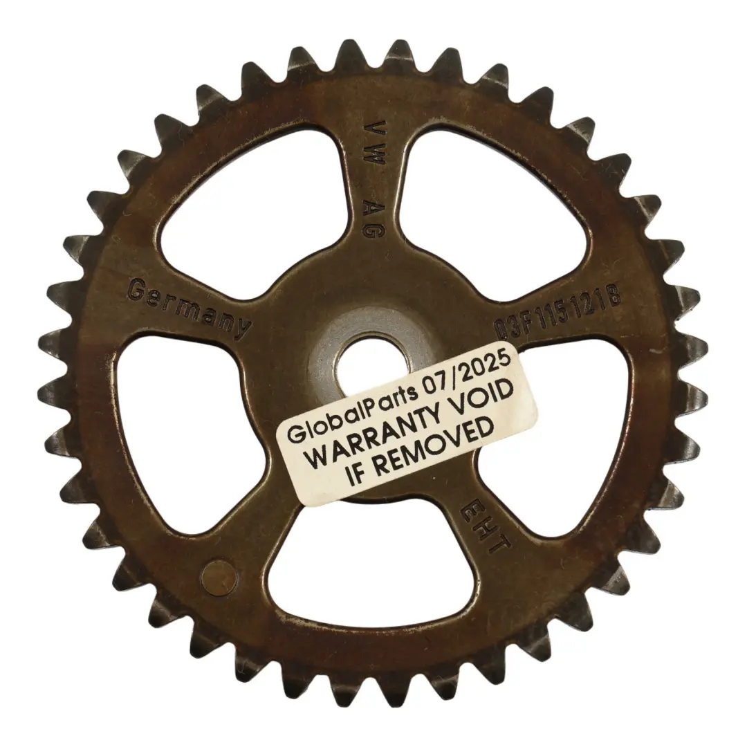 Oil Pump Sprocket Chain Wheel 1.2 TSI Petrol to Volkswagen VW Polo 6R with Part number 03F115121B Volkswagen VW Polo 6R Oil Pump Sprocket Chain Wheel 1.2 TSI Petrol - SKU 03F115121B - Part number 03F115121B