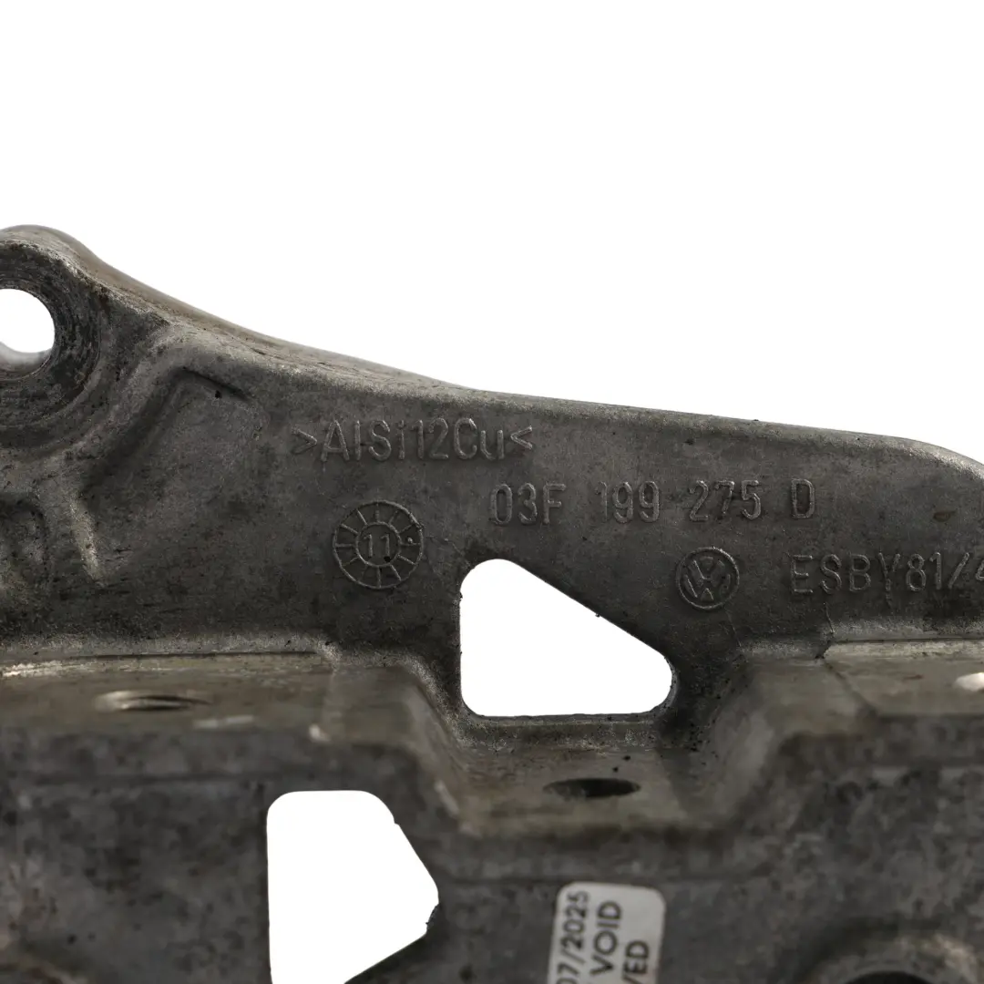 Uchwyt Mocowanie Łapa Silnika 1.2 TSI do Volkswagen VW Polo 6R o numerze 03F199275D Volkswagen VW Polo 6R Uchwyt Mocowanie Łapa Silnika 1.2 TSI - SKU 03F199275D - Numer Części 03F199275D