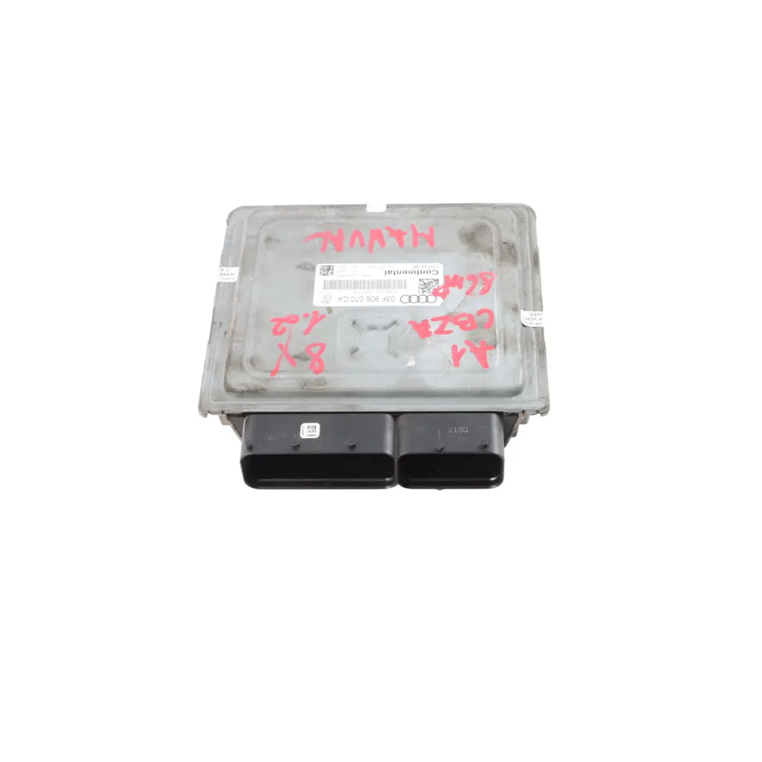 Audi A1 8X 1.2 TFSI CBZA 86HP Engine Control Module ECU 03F906070GN Manual - SKU 03F906070CA - Part number 03F906070CA
