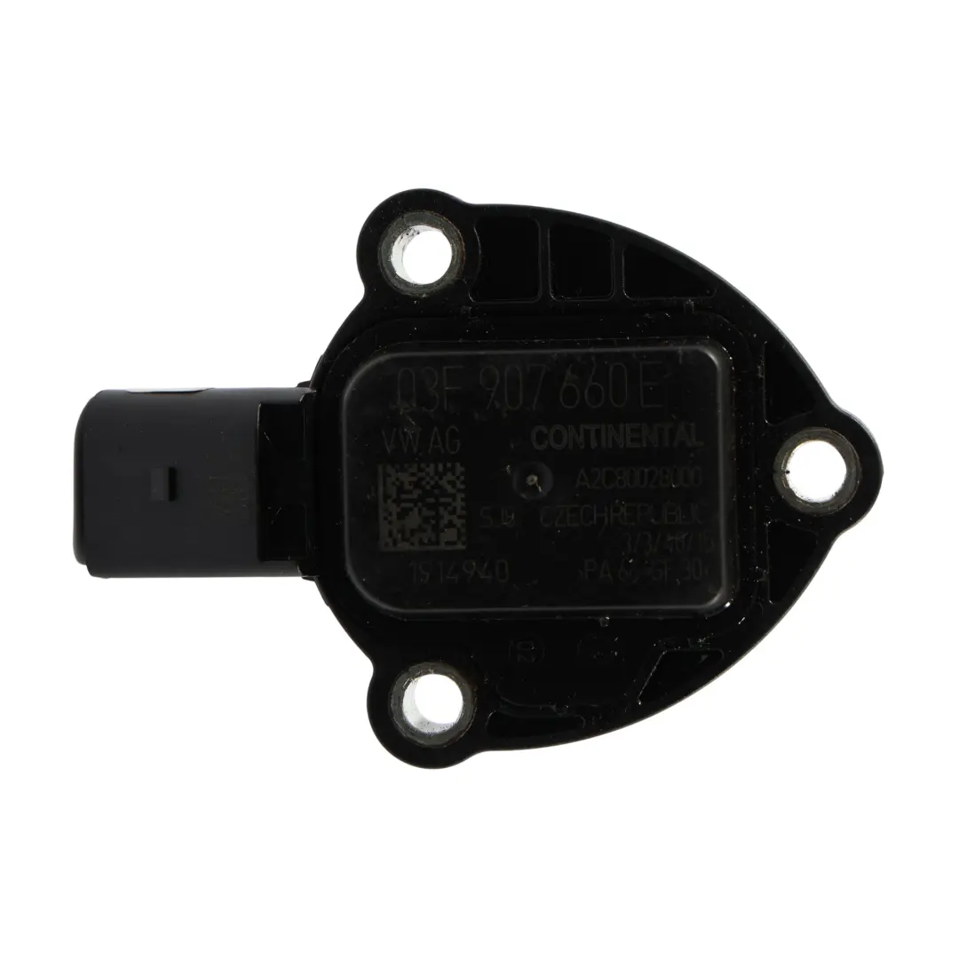 Audi A3 S3 8V Motorölstandssensor Steuergerät 1.8 2.0 Benzin - SKU 03F907660E - Teilenummer 03F907660E