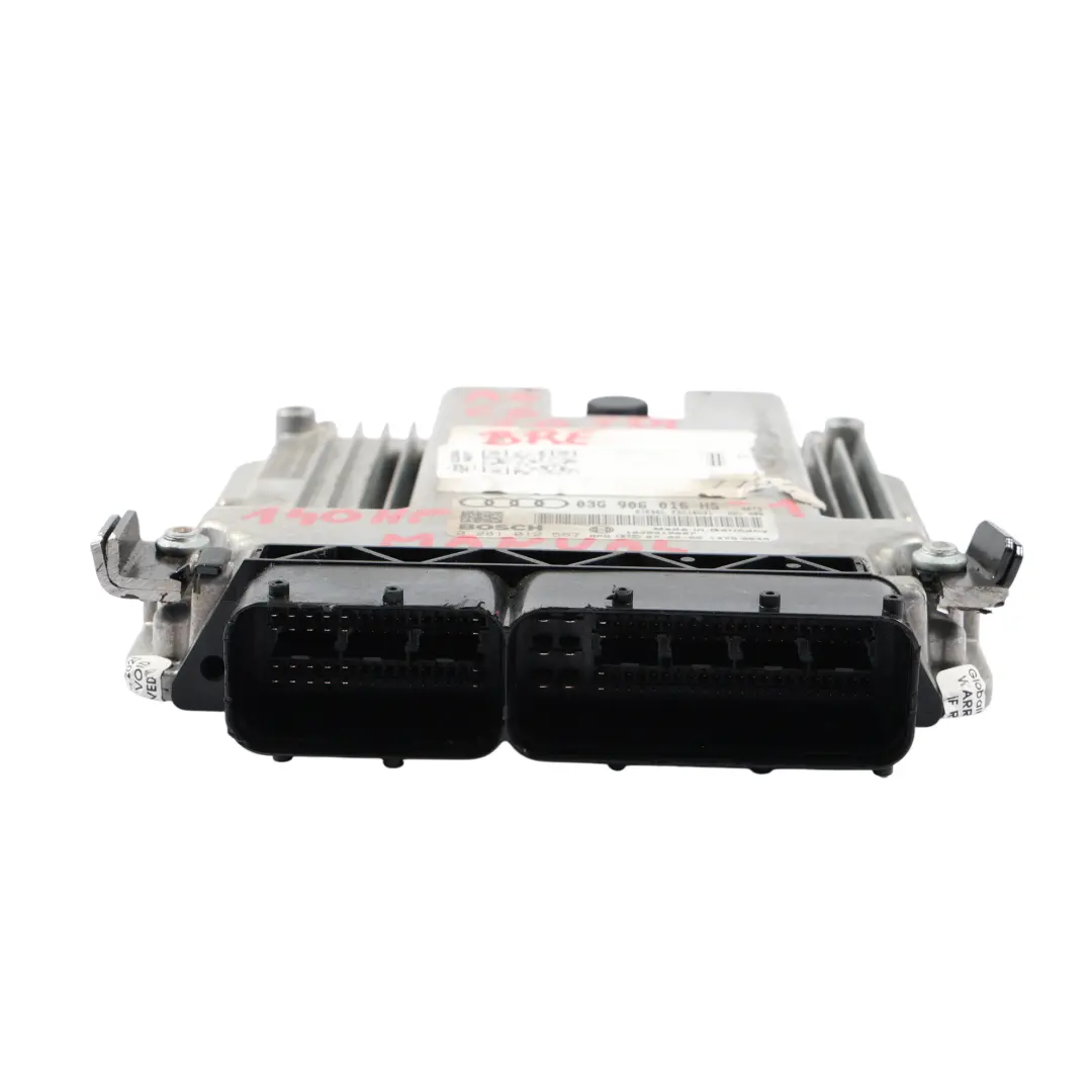 Audi A6 C6 2.0 TDI BRE 140PS Motor Steuerungs Modul ECU Set Manual - SKU 03G906016HS-1 - Teilenummer 03G906016HS