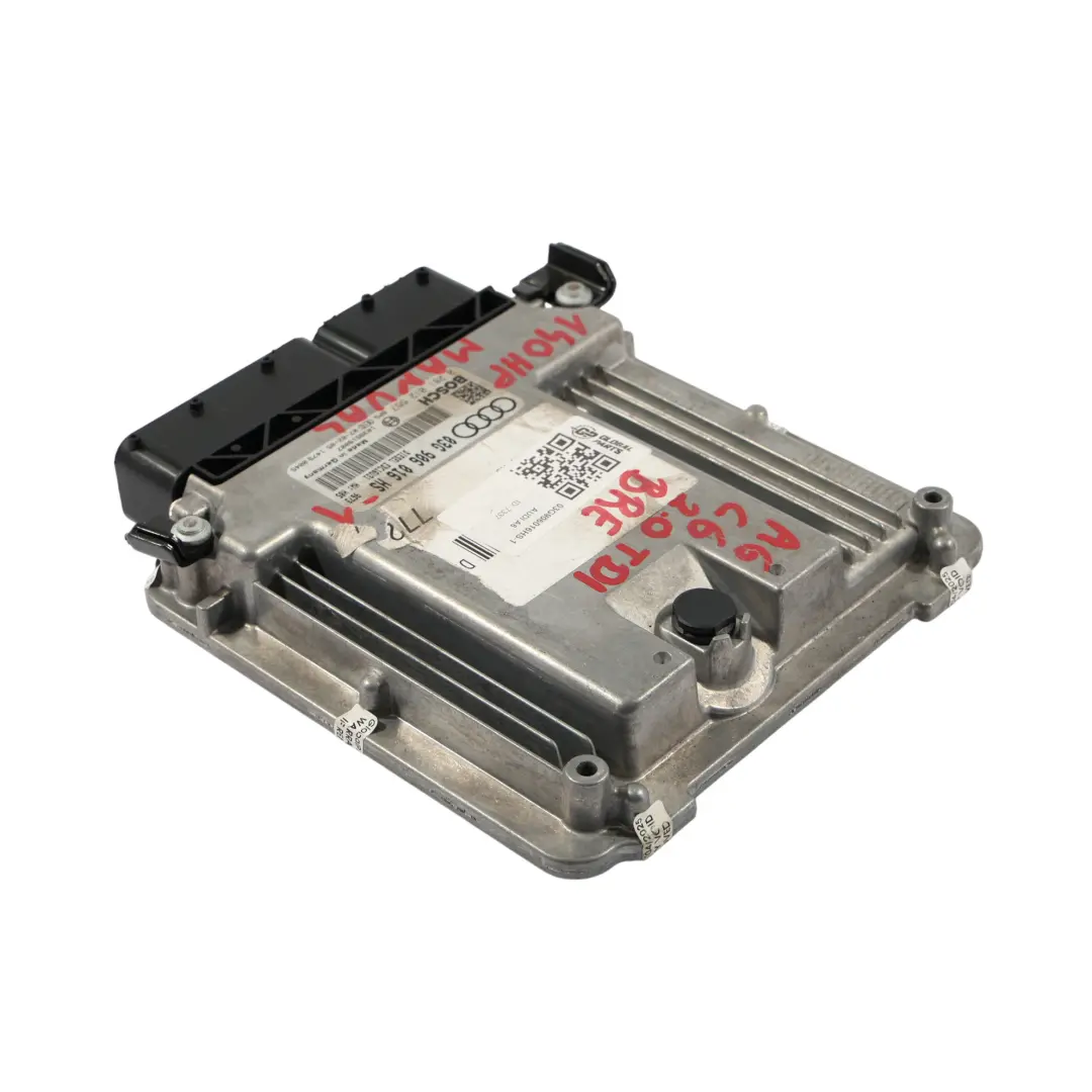 Audi A6 C6 2.0 TDI BRE 140PS Motor Steuerungs Modul ECU Set Manual - SKU 03G906016HS-1 - Teilenummer 03G906016HS