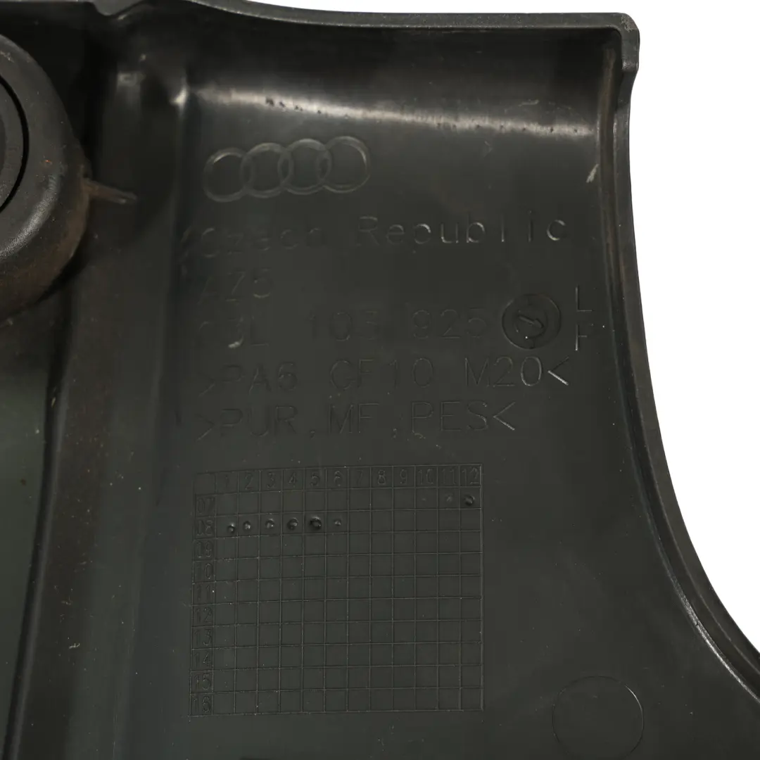 Abdeckung Deckel Verkleidung für Audi A4 B8 2.0 TDI Diesel Motor mit Teilenummer 03L103925F Audi A4 B8 2.0 TDI Diesel Motor Abdeckung Deckel Verkleidung - SKU 03L103925F - Teilenummer 03L103925F