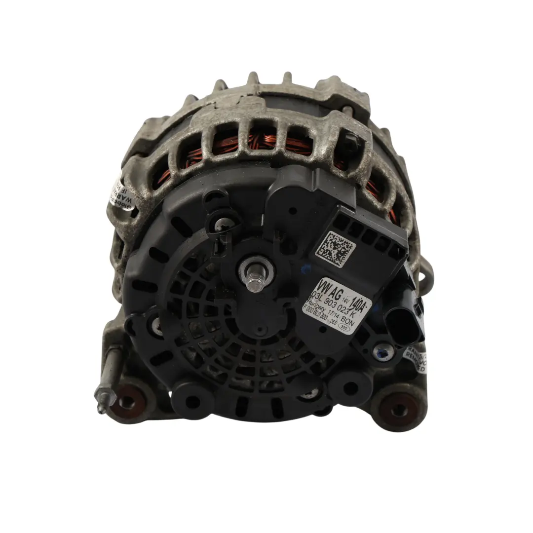 Alternator Generator Electrical Unit Diesel to Audi A3 8V A4 A5 B8 with Part number 03L903023K Audi A3 8V A4 A5 B8 Alternator Generator Electrical Unit Diesel - SKU 03L903023K - Part number 03L903023K