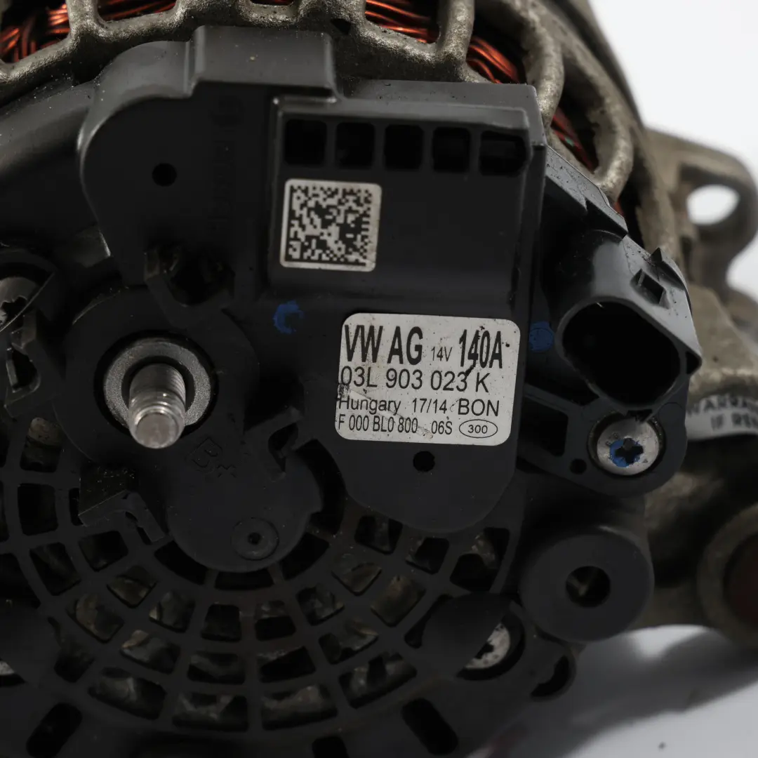 Audi A3 8V A4 A5 B8 Alternador Generador Unidad Eléctrica Diesel - SKU 03L903023K - Número de pieza 03L903023K