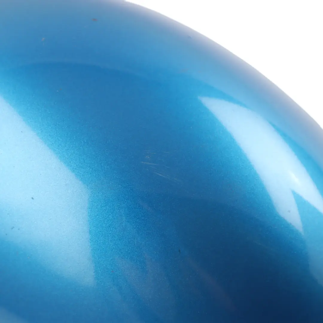 Door Wing Mirror Cover Cap Trim Right O/S Laser Blue - A59 to Mini R55 R56 with Part number 0415376 Mini R55 R56 Door Wing Mirror Cover Cap Trim Right O/S Laser Blue - A59 - SKU 0415376-LAB1 - Part number 0415376