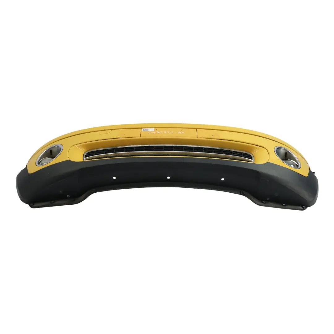 Front Bumper Trim Panel Covering Mellow Yellow - A58 to Mini R55 R56 with Part number 0430221 Mini R55 R56 Front Bumper Trim Panel Covering Mellow Yellow - A58 - SKU 0430221-MY - Part number 0430221