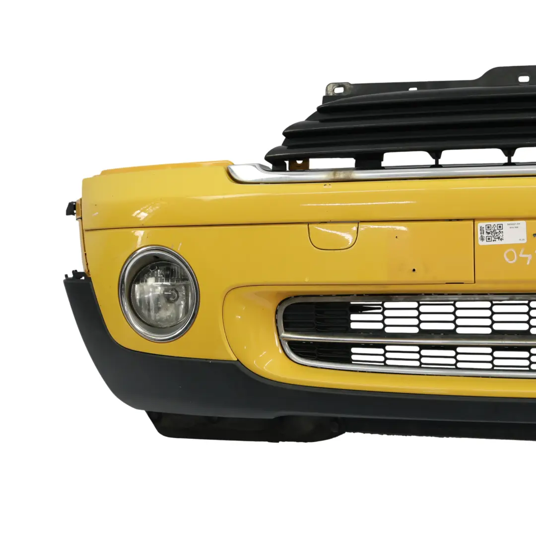 Frontstoßstangenverkleidung Mellow Yellow Gelb - A58 für Mini R55 R56 mit Teilenummer 0430221 Mini R55 R56 Frontstoßstangenverkleidung Mellow Yellow Gelb - A58 - SKU 0430221-MY - Teilenummer 0430221