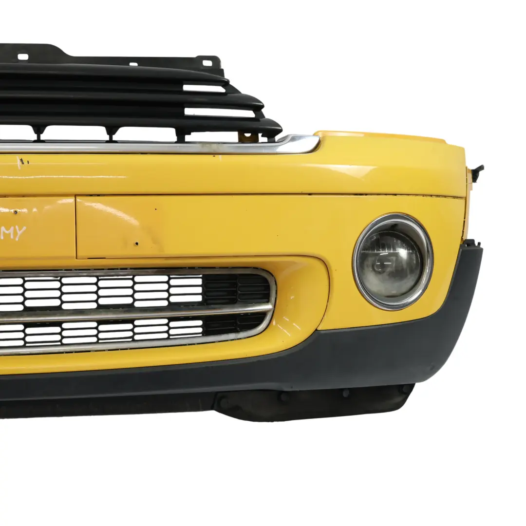 Mini R55 R56 Paragolpes delantero Mellow Yellow Amarillo - A58 - SKU 0430221-MY - Número de pieza 0430221