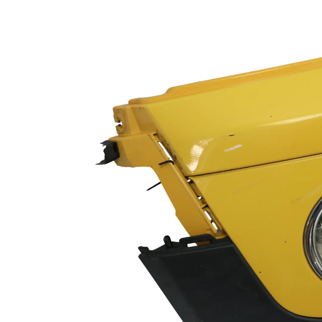 Front Bumper Trim Panel Covering Mellow Yellow - A58 to Mini R55 R56 with Part number 0430221 Mini R55 R56 Front Bumper Trim Panel Covering Mellow Yellow - A58 - SKU 0430221-MY - Part number 0430221