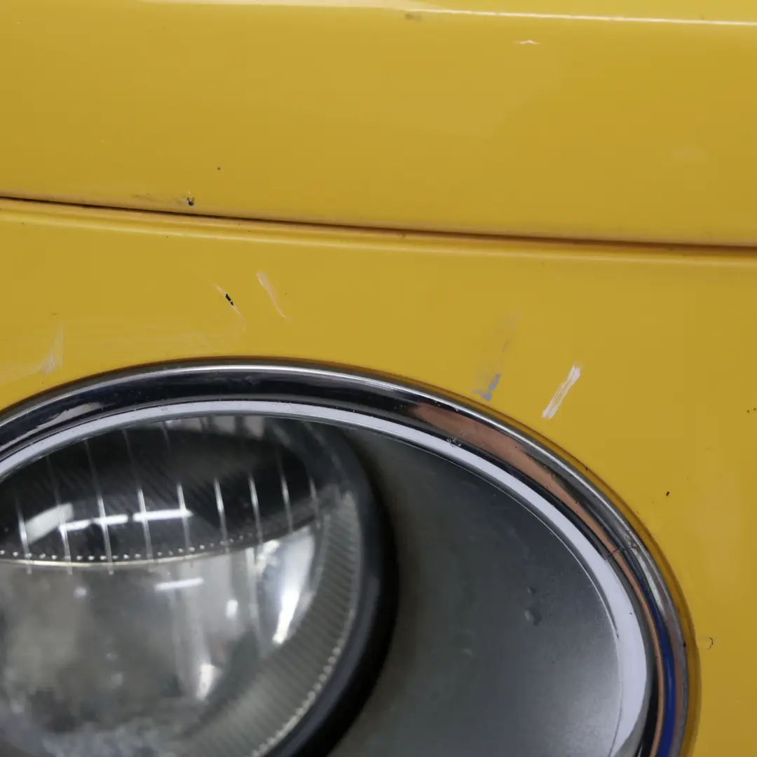 Front Bumper Trim Panel Covering Mellow Yellow - A58 to Mini R55 R56 with Part number 0430221 Mini R55 R56 Front Bumper Trim Panel Covering Mellow Yellow - A58 - SKU 0430221-MY - Part number 0430221