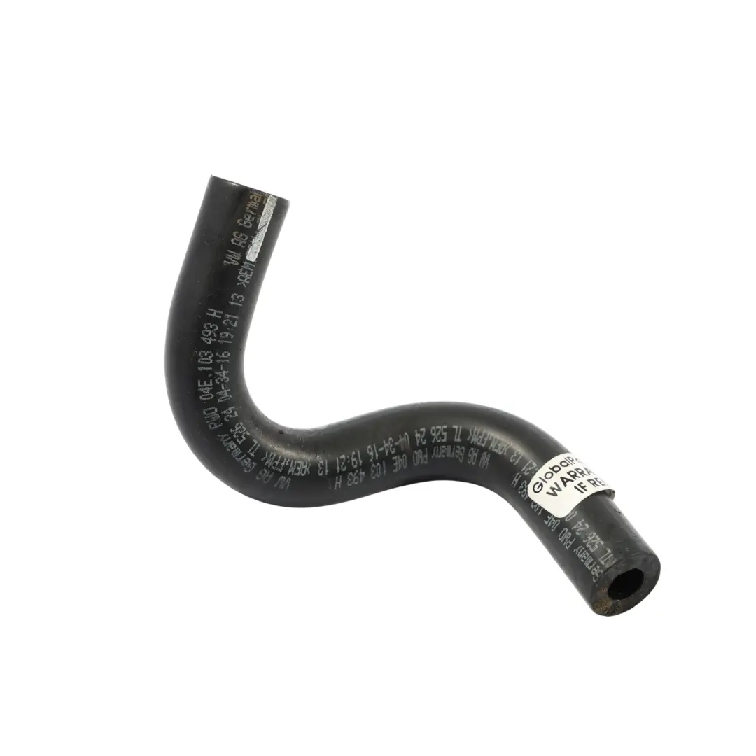 Audi A1 8X VW Polo 6R Durite Reniflard Séparateur D'Huile 1.4 Essence - SKU 04E103493H - Numéro de pièce 04E103493H