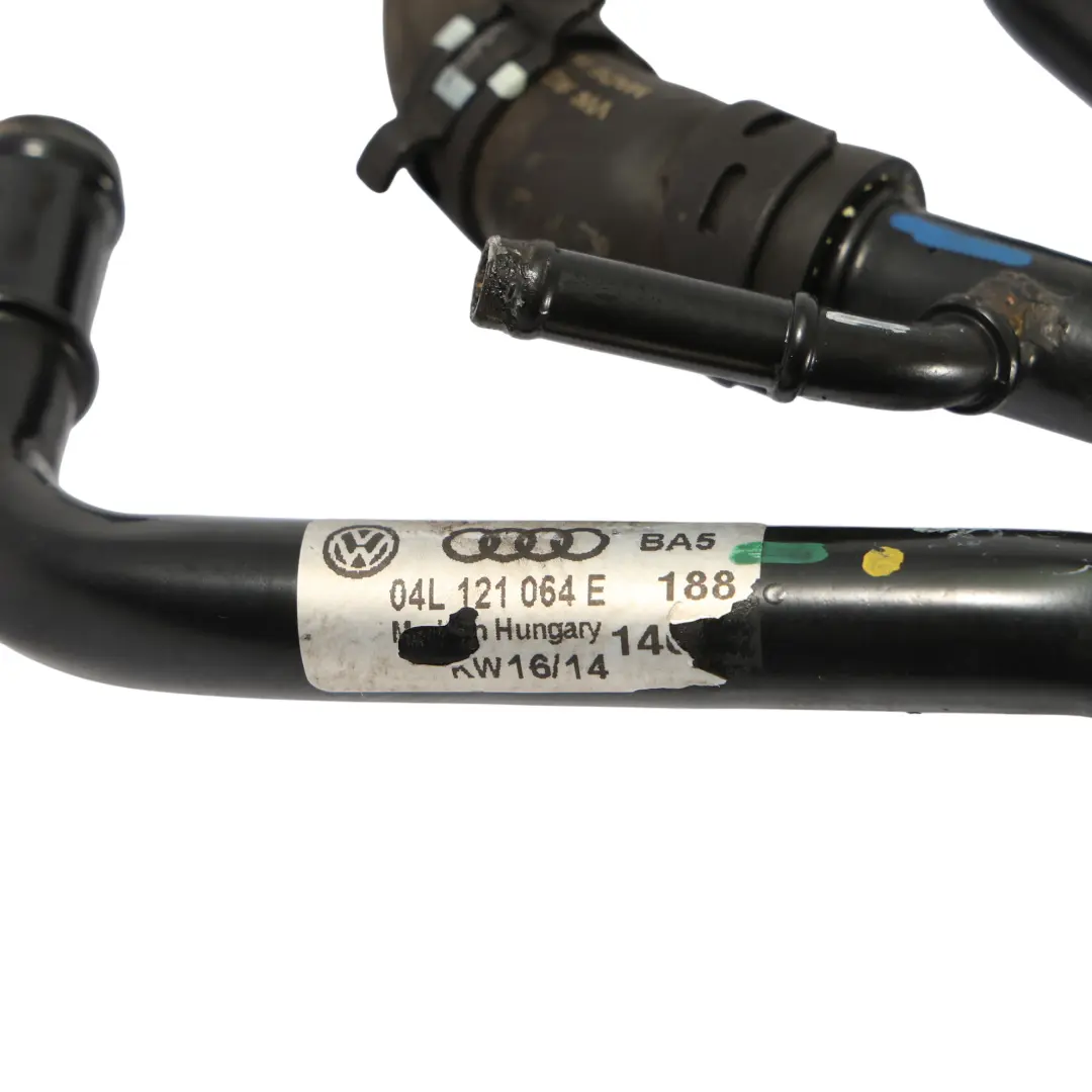 Water Coolant Pipe Hose Line Diesel to Audi A3 8V VW Golf Mk7 Engine with Part number 04L121064E Audi A3 8V VW Golf Mk7 Engine Water Coolant Pipe Hose Line Diesel - SKU 04L121064E - Part number 04L121064E
