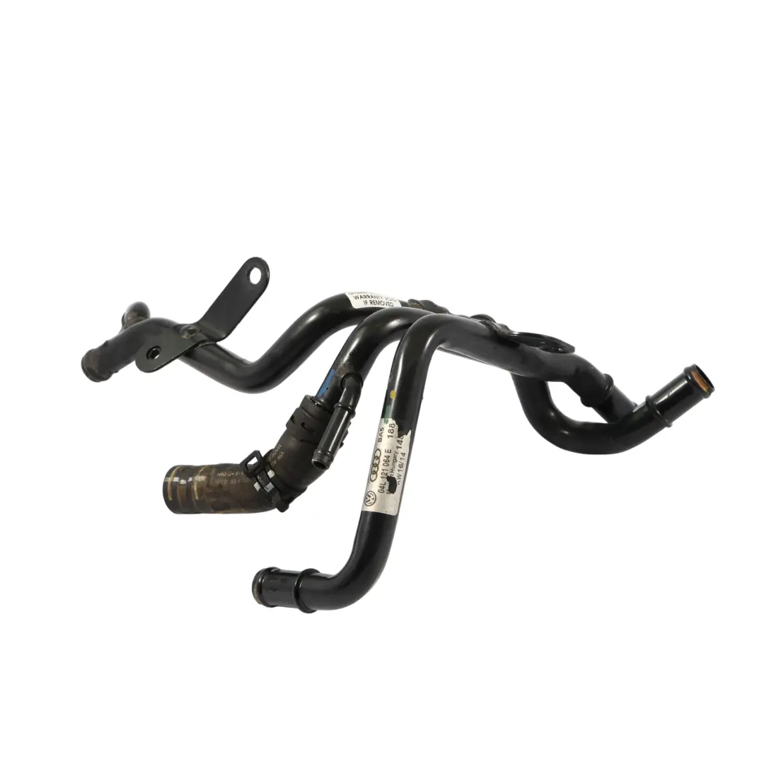 Audi A3 8V VW Golf Mk7 Engine Water Coolant Pipe Hose Line Diesel - SKU 04L121064E - Part number 04L121064E