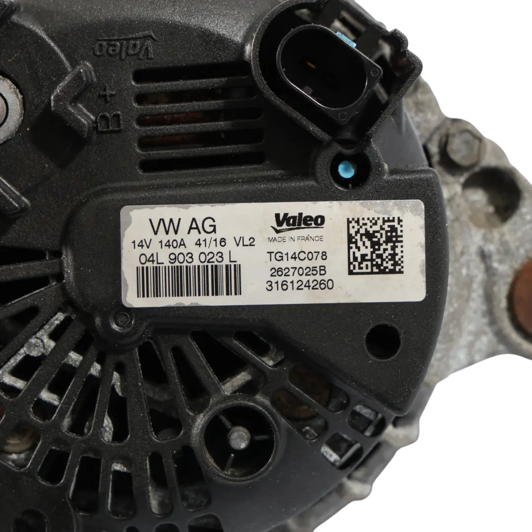 DFTA Diesel Alternatore Generatore per Audi Q3 8U A3 8V 2.0 TDI con numero di parte 04L903023L Audi Q3 8U A3 8V 2.0 TDI DFTA Diesel Alternatore Generatore - SKU 04L903023L - Numero di parte 04L903023L