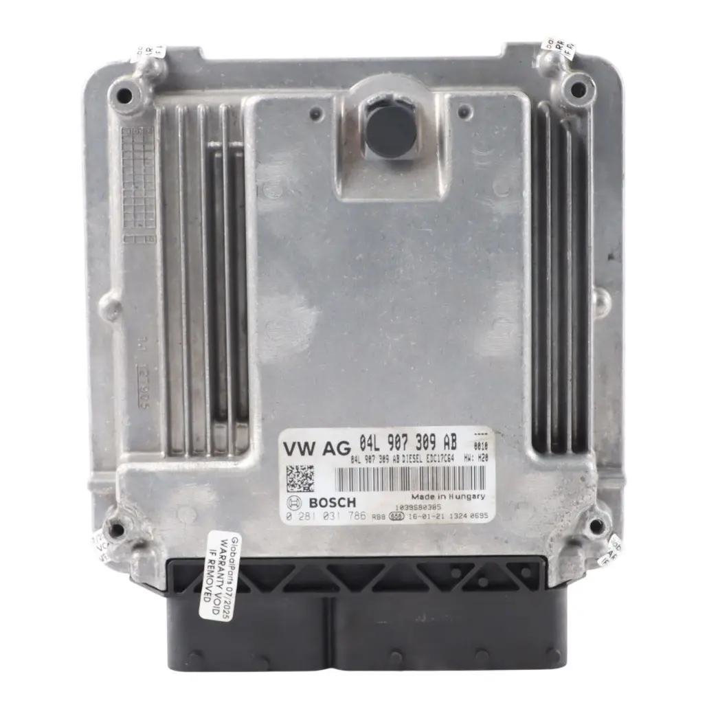 Audi Q3 8U 2.0 TDI DFTA 150HP Quattro Engine Control ECU 04L907309AB Manual