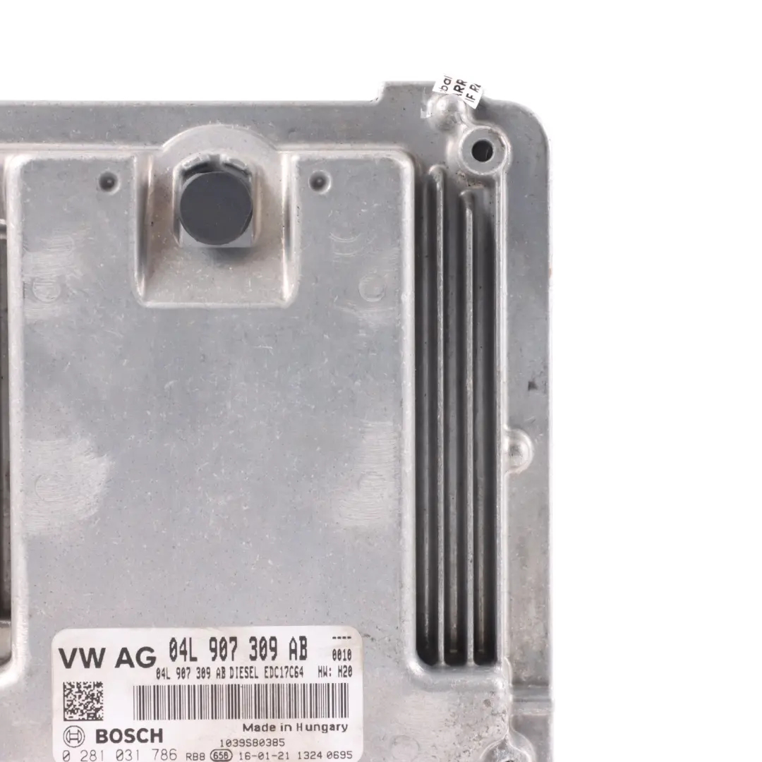 Audi Q3 8U 2.0 TDI DFTA 150HP Quattro Engine Control ECU Manual - SKU 04L907309AB-4 - Part number 04L907309AB