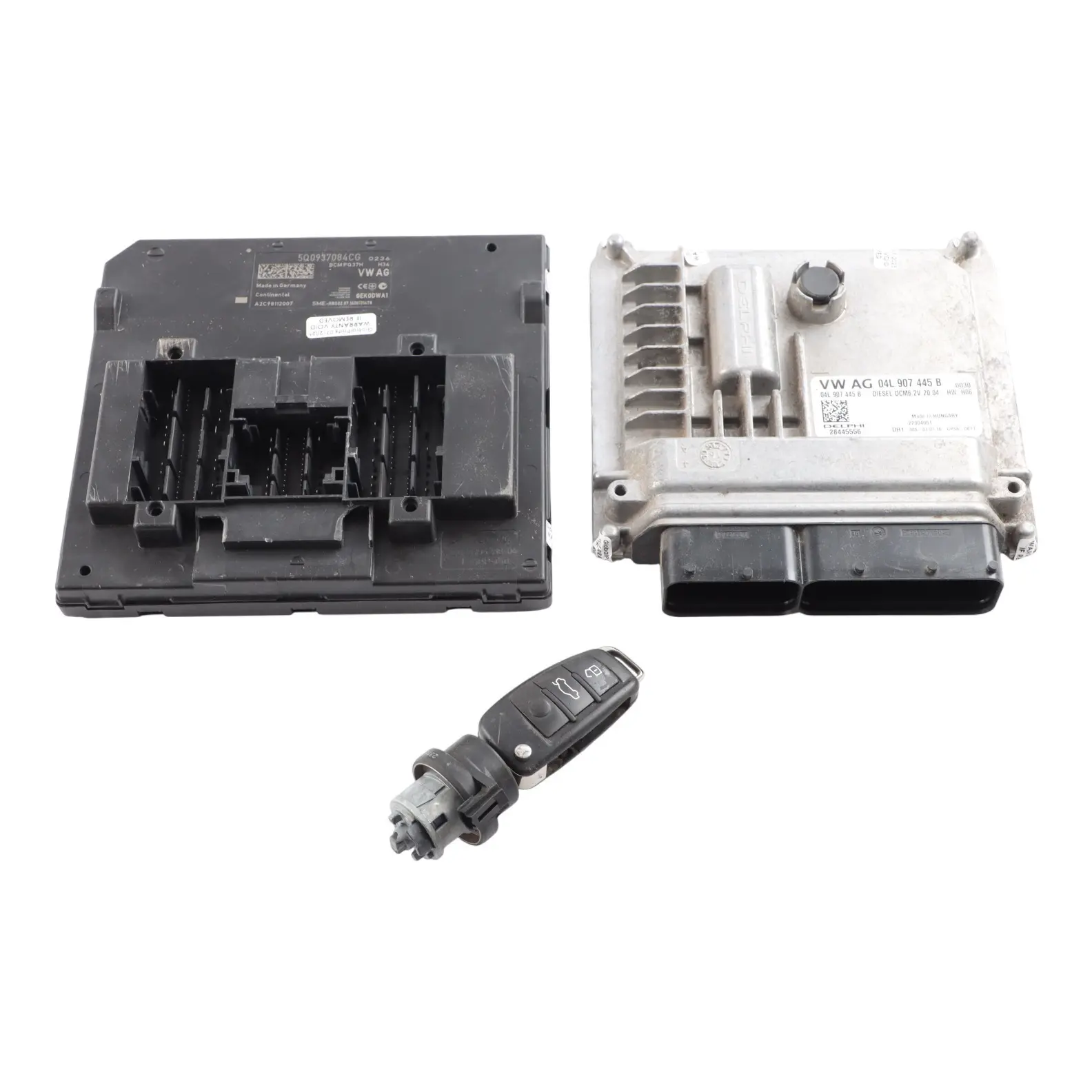 Audi A3 8V 1.6 TDI 110 HP Módulo Control Motor ECU Kit 04L907445B Manual