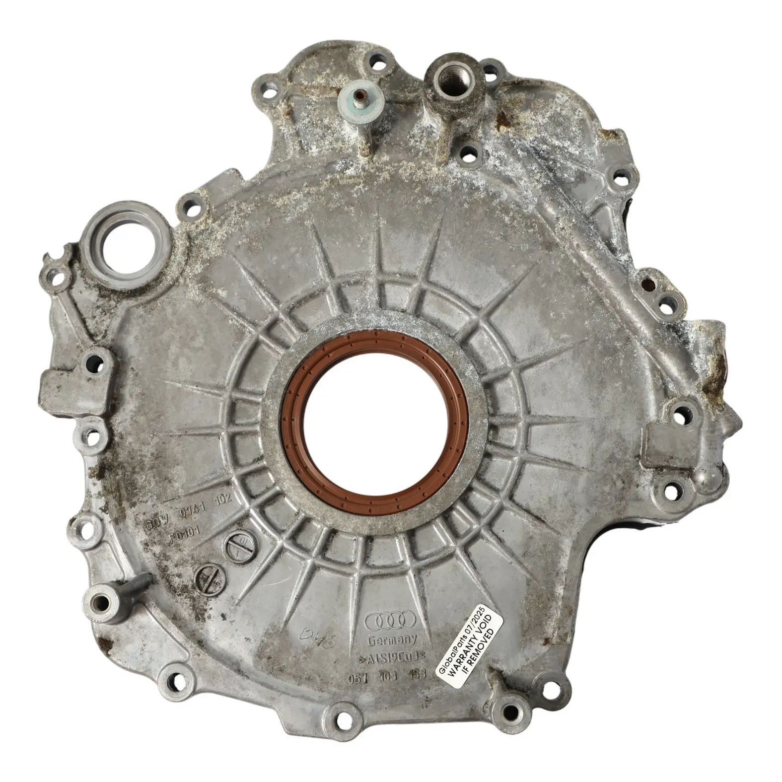 Audi A8 D4 Couvercle Vilebrequin Avant Moteur 4.2 TDI Diesel 057103153